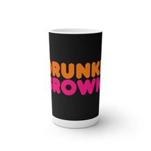 Load image into Gallery viewer, Conical Coffee Mug | Drunk Grownups (Black)