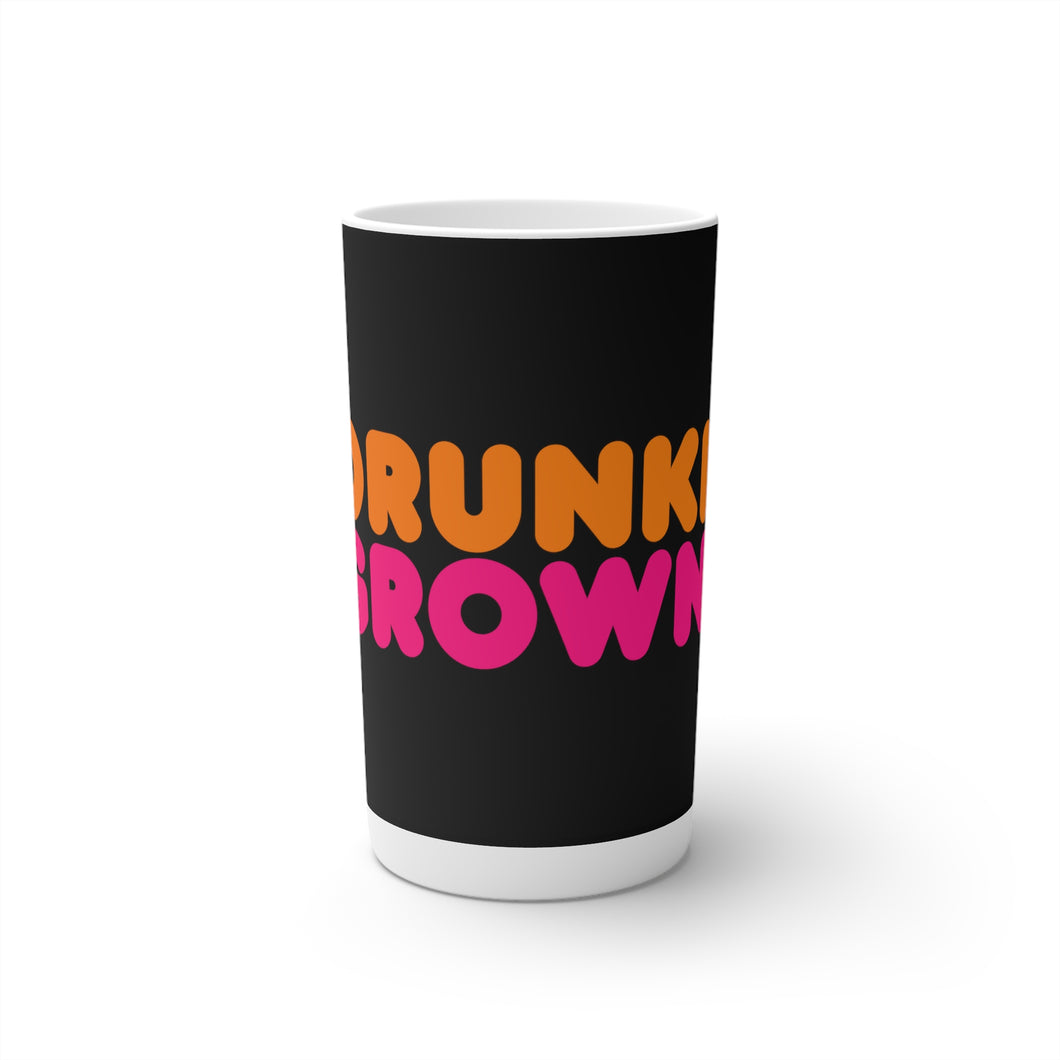 Conical Coffee Mug | Drunk Grownups (Black)