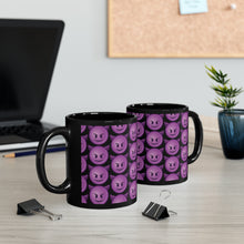 Load image into Gallery viewer, Black Emoji Mug | Smiling Devil