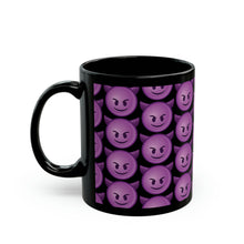 Load image into Gallery viewer, Black Emoji Mug | Smiling Devil