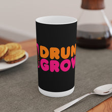 Load image into Gallery viewer, Conical Coffee Mug | Drunk Grownups (Black)