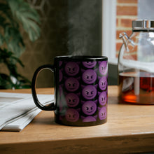 Load image into Gallery viewer, Black Emoji Mug | Smiling Devil