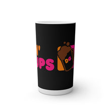 Load image into Gallery viewer, Conical Coffee Mug | Drunk Grownups (Black)
