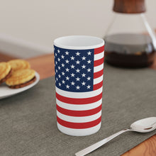 Load image into Gallery viewer, Conical Coffee Mug | Patriotism
