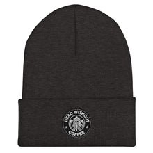 Load image into Gallery viewer, Dark Grey Coffee Beanie