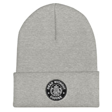 Load image into Gallery viewer, Grey Coffee Beanie
