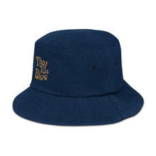 Load image into Gallery viewer, Denim Bucket Hat | That 70's Blow