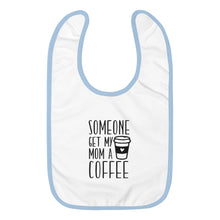 Load image into Gallery viewer, coffee baby bib