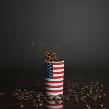 Load image into Gallery viewer, Conical Coffee Mug | Patriotism
