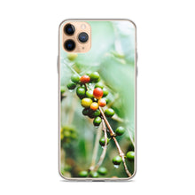 Load image into Gallery viewer, Coffee iPhone Case | Fresh Coffee Beans With Rain