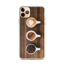 Load image into Gallery viewer, Coffee iPhone Case | Three Cups