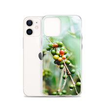 Load image into Gallery viewer, Coffee iPhone Case | Fresh Coffee Beans With Rain