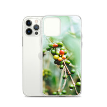 Load image into Gallery viewer, Coffee iPhone Case | Fresh Coffee Beans With Rain