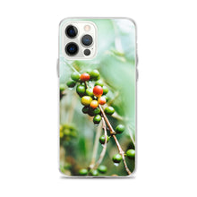 Load image into Gallery viewer, Coffee iPhone Case | Fresh Coffee Beans With Rain