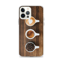 Load image into Gallery viewer, Coffee iPhone Case | Three Cups