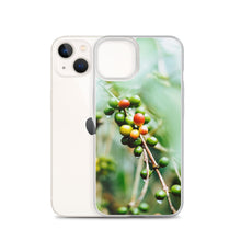 Load image into Gallery viewer, Coffee iPhone Case | Fresh Coffee Beans With Rain