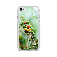 Load image into Gallery viewer, Coffee iPhone Case | Fresh Coffee Beans With Rain