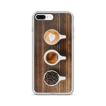 Load image into Gallery viewer, Coffee iPhone Case | Three Cups
