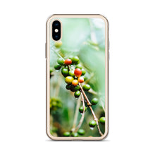 Load image into Gallery viewer, Coffee iPhone Case | Fresh Coffee Beans With Rain