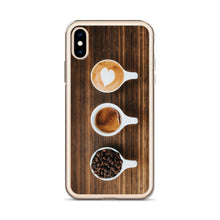Load image into Gallery viewer, Coffee iPhone Case | Three Cups