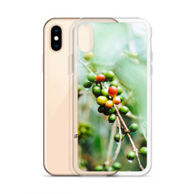 Load image into Gallery viewer, Coffee iPhone Case | Fresh Coffee Beans With Rain
