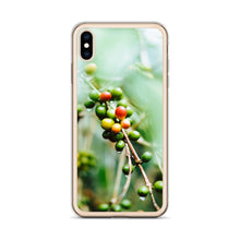 Load image into Gallery viewer, Coffee iPhone Case | Fresh Coffee Beans With Rain