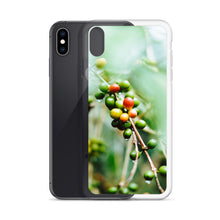 Load image into Gallery viewer, Coffee iPhone Case | Fresh Coffee Beans With Rain