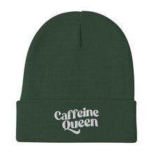 Load image into Gallery viewer, Green Cotton Coffee Beanie
