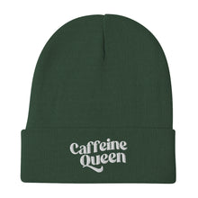 Load image into Gallery viewer, Green Cotton Coffee Beanie