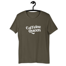Load image into Gallery viewer, Army Green Cotton Coffee T-Shirt