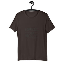 Load image into Gallery viewer, Brown Cotton Coffee T-Shirt