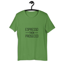 Load image into Gallery viewer, Leaf Green Cotton Coffee T-Shirt