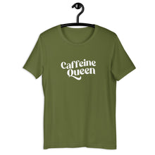 Load image into Gallery viewer, Olive Green Cotton Coffee T-Shirt