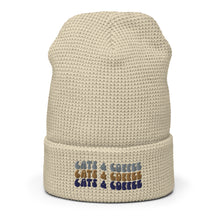 Load image into Gallery viewer, Coffee Beanie | Cats & Coffee