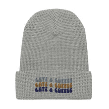 Load image into Gallery viewer, Coffee Beanie | Cats & Coffee