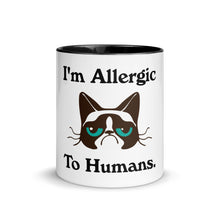 Load image into Gallery viewer, Fun Coffee Mug | Allergic To Humans
