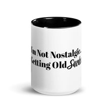 Load image into Gallery viewer, Fun Coffee Mug | Getting Old Sucks
