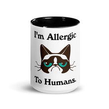 Load image into Gallery viewer, Fun Coffee Mug | Allergic To Humans
