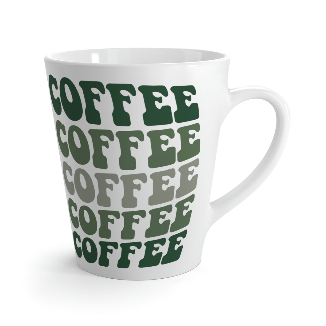 Latte Mug | Plants & Coffee
