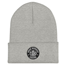 Load image into Gallery viewer, Grey Coffee Beanie

