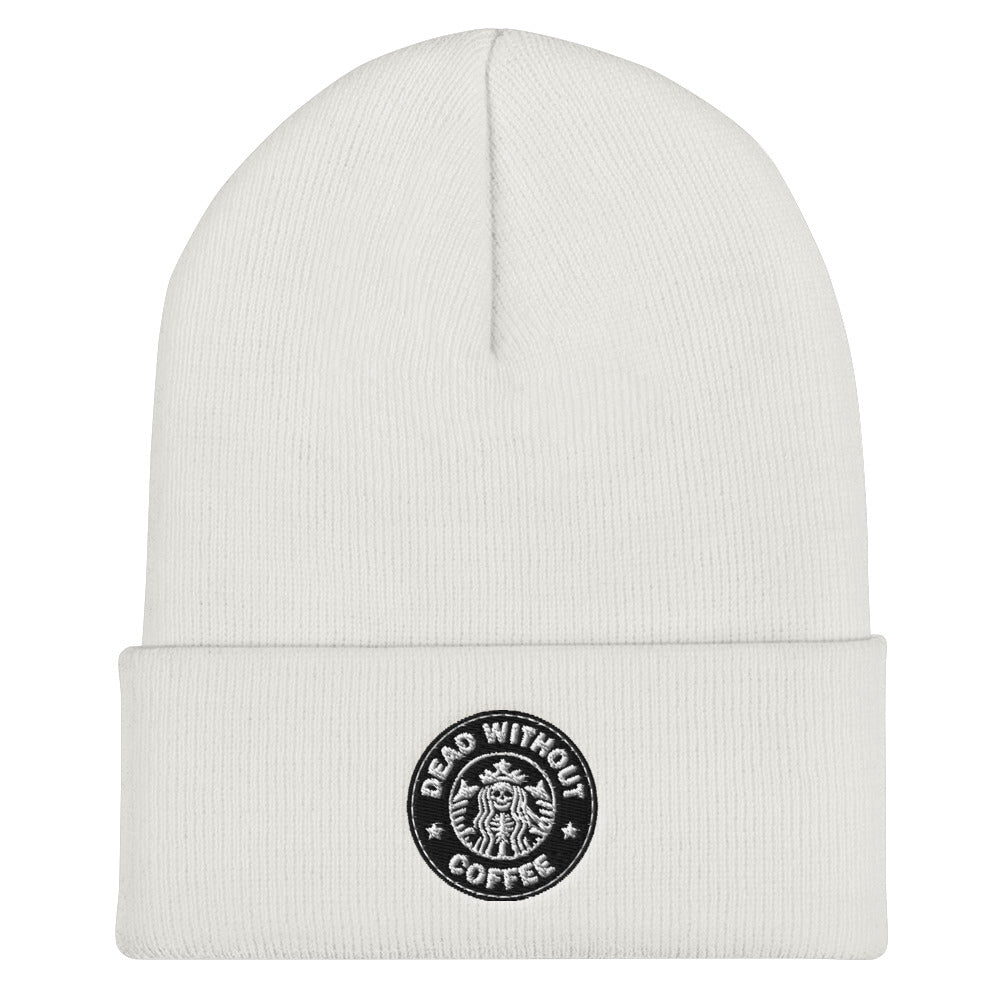 Coffee Beanie | Dead Without Coffee