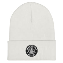 Load image into Gallery viewer, White Coffee Beanie
