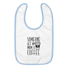 Load image into Gallery viewer, coffee baby bib
