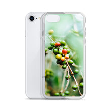 Load image into Gallery viewer, Coffee iPhone Case | Fresh Coffee Beans With Rain
