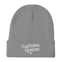 Load image into Gallery viewer, Gray Cotton Coffee Beanie
