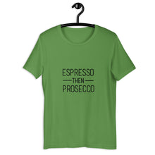 Load image into Gallery viewer, Leaf Green Cotton Coffee T-Shirt
