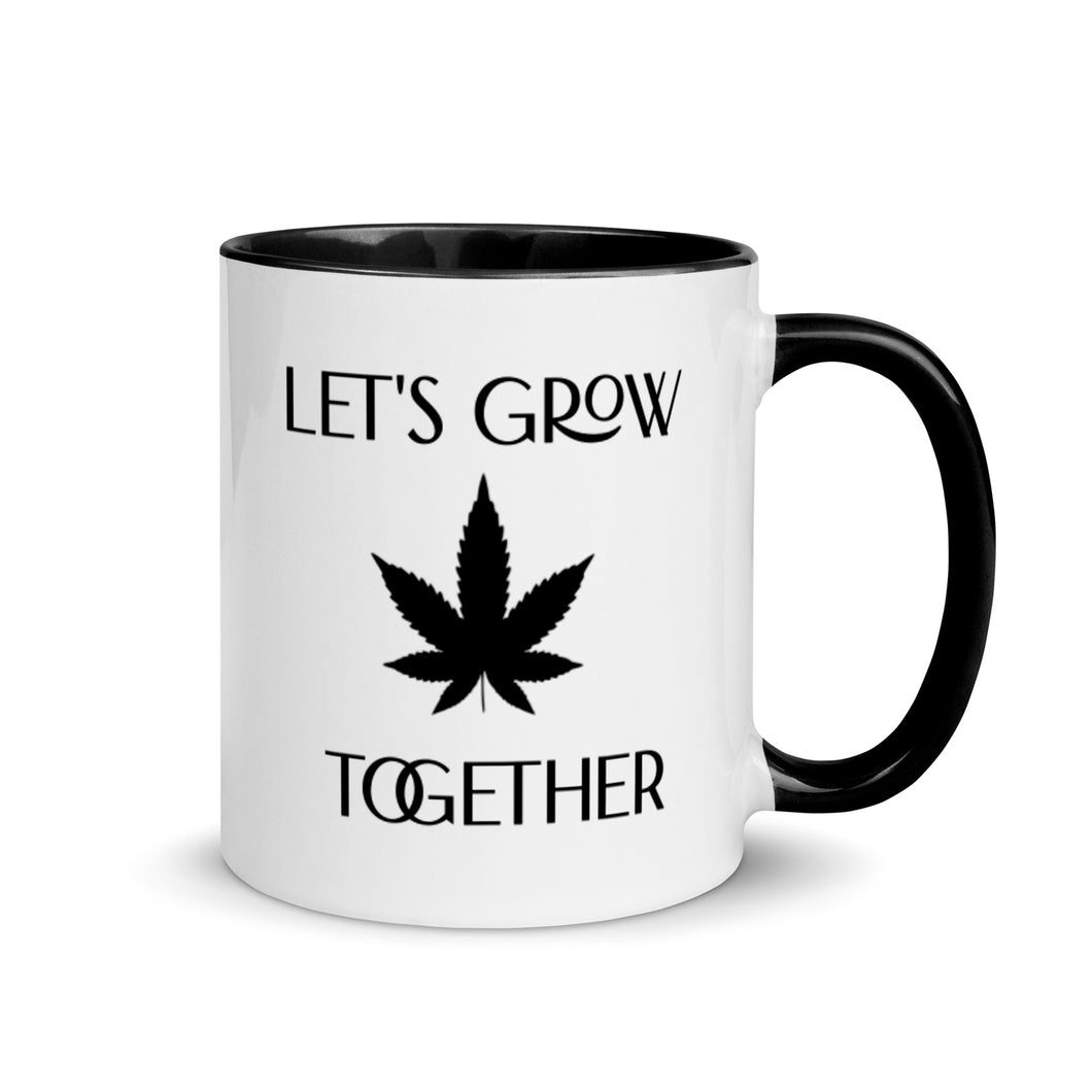 Fun Coffee Mug | Let's Grow Together